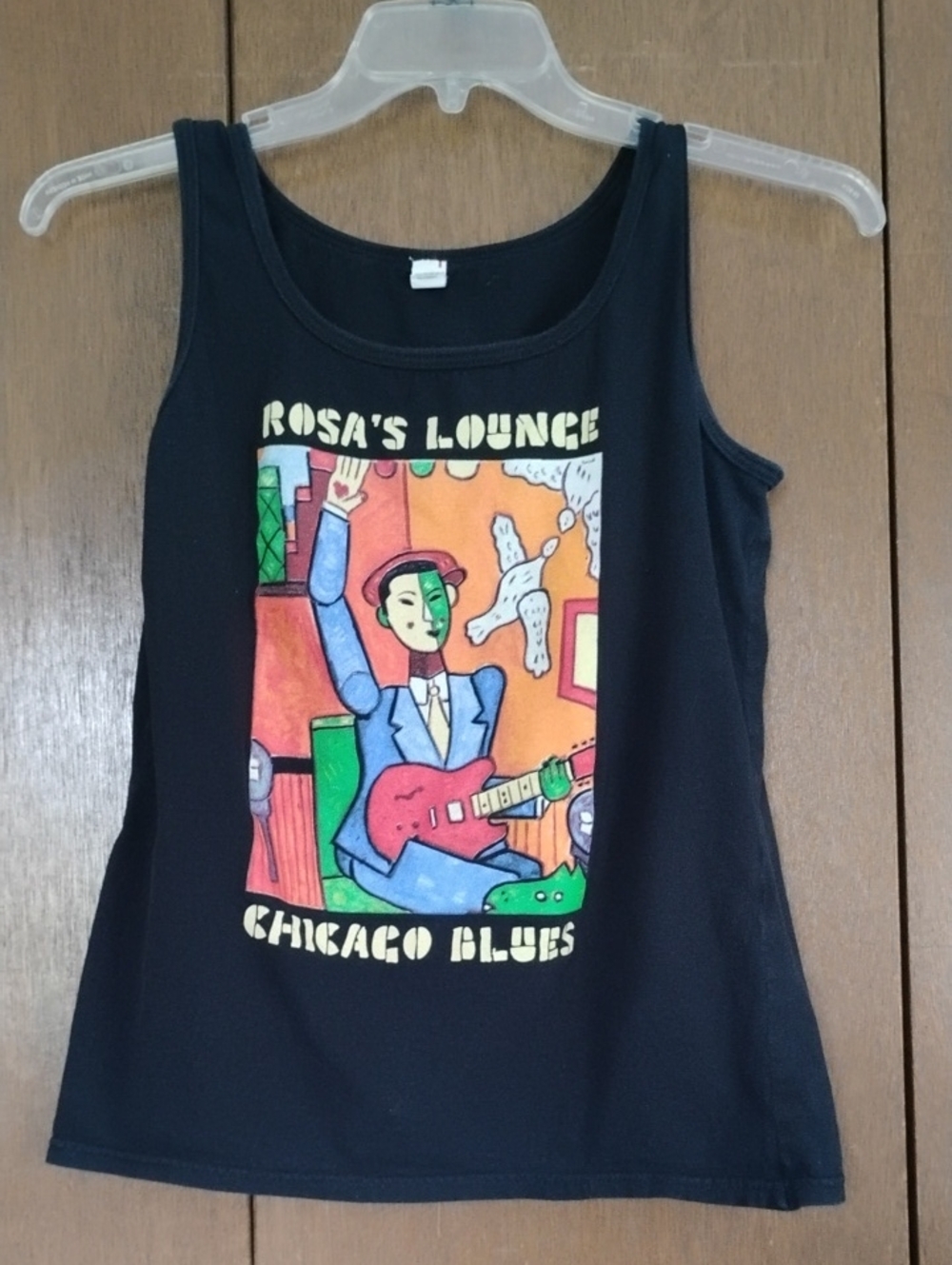 Rosa's Lounge Chicago Blues Ladies Tank Top Sz M Saluting the Last of the Kings